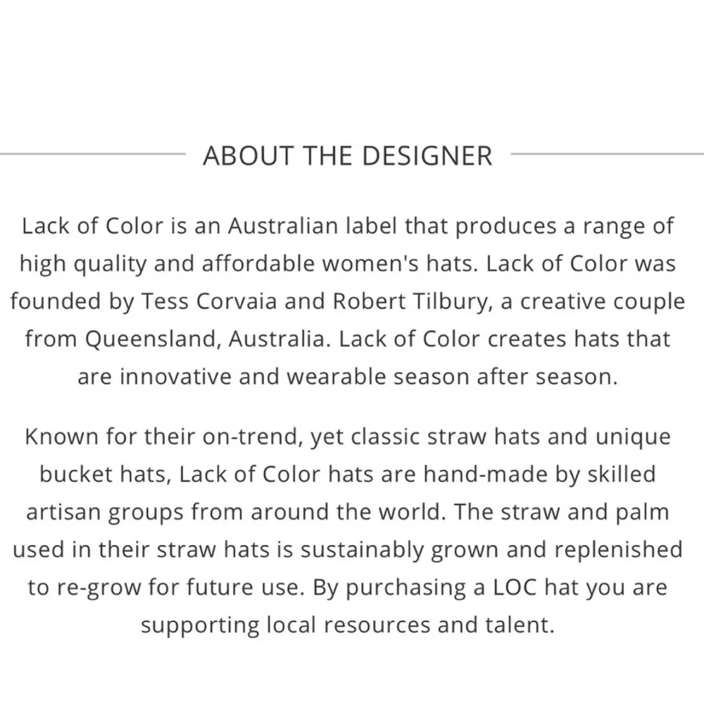 NEW Lack of Color The Beverly Fedora Hat in Ivory - Picture 10 of 11